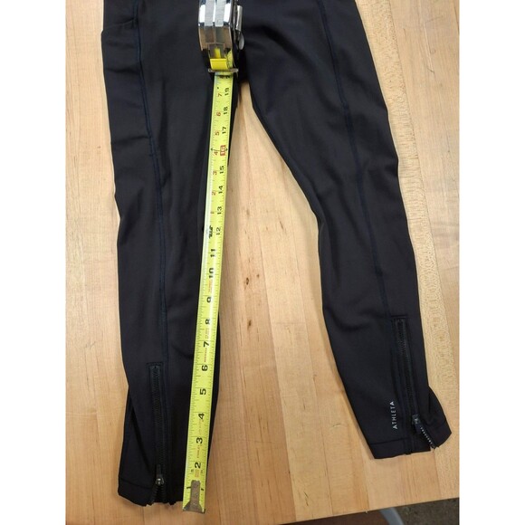 Athleta Ultimate Run 7/8 Tight Leggings Women's Extra Small XS Black - EUC - Picture 4 of 8